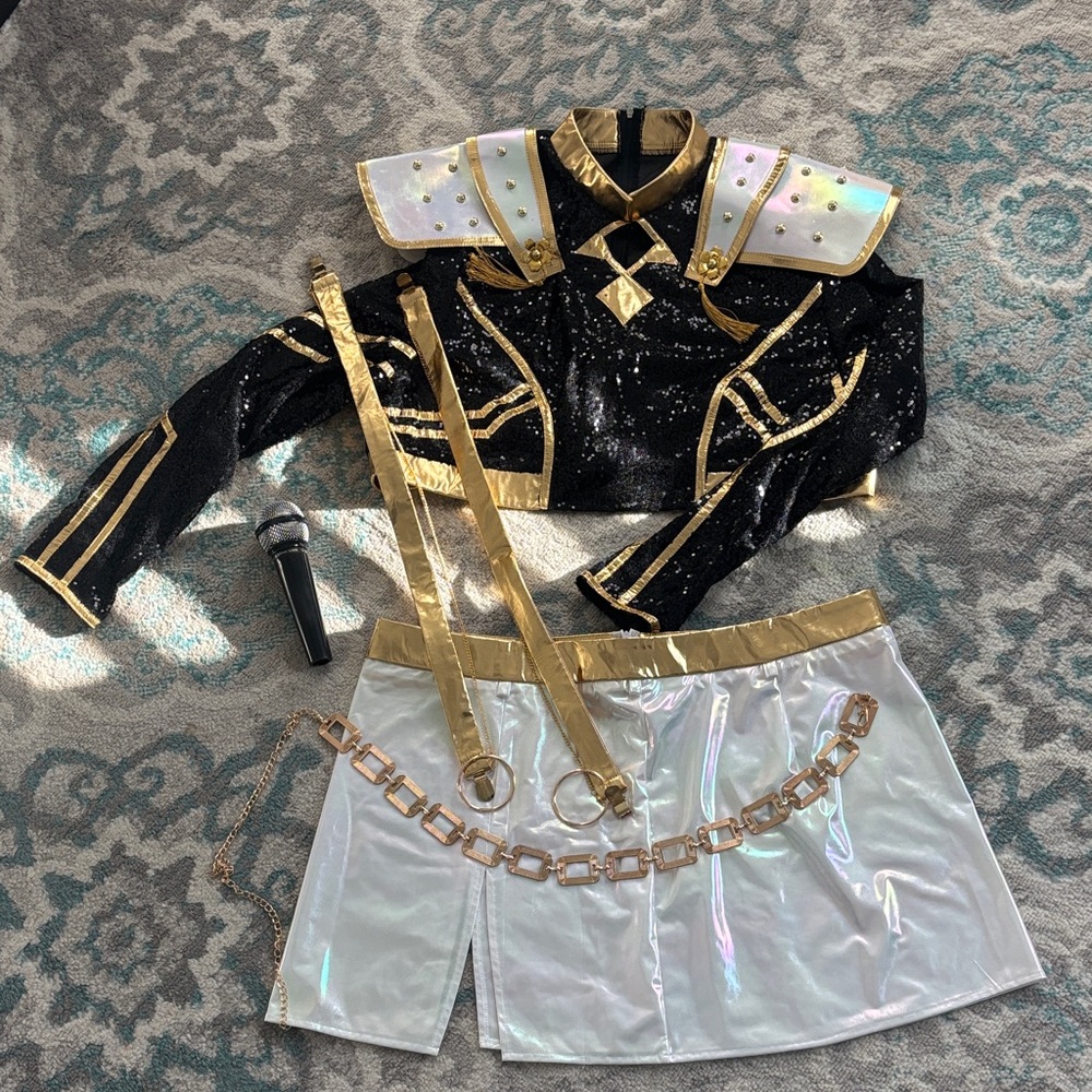 Women’s K-POP Demon Hunter Huntrix Costume XXL